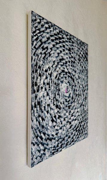 Aykaz Arzumanyan - Rose - 1124 - Abstraction géométrique