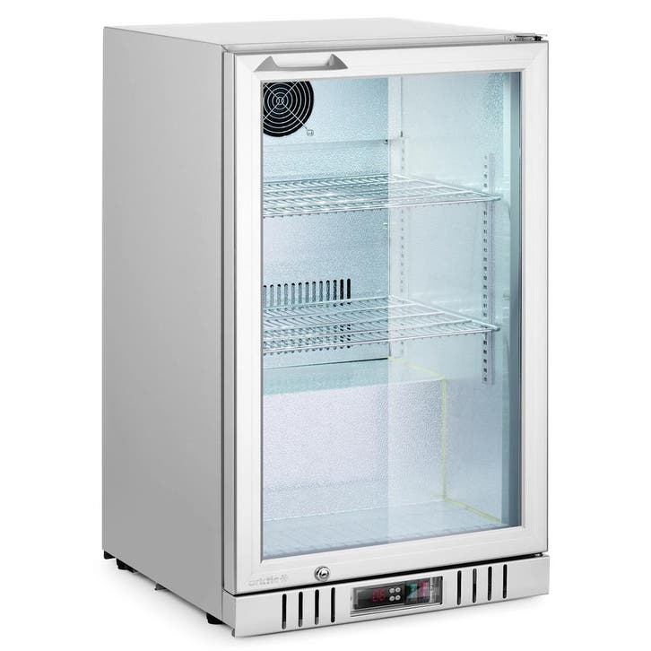 Barkoelkast | 97L | Zilvergrijs | +2°C/+10°C | Statisch +, Zakelijke goederen, Horeca | Keukenapparatuur, Nieuw in verpakking