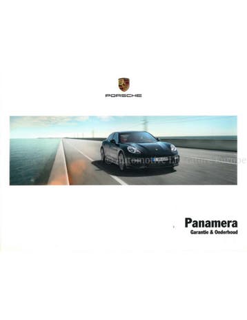 2014 PORSCHE PANAMERA GARANTIE & ONDERHOUD NEDERLANDS