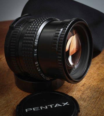 Pentax SMC PENTAX 67 LS 1:4 165mm 120 / medium formaat