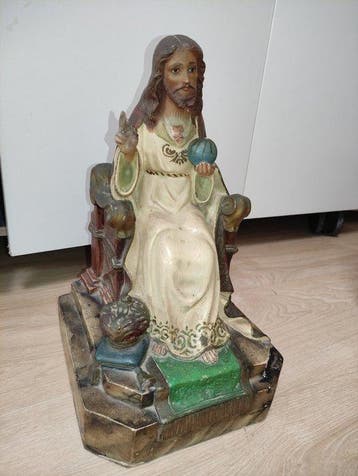 Olot - Joaquín Hernández - Figuur - Olot Sagrado Corazón de