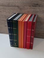 Accessoires - 10 postzegelalbums groot formaat, Gestempeld
