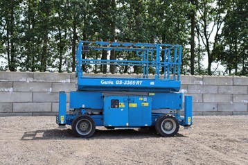 Veiling: Schaarlift Genie GS3369 RT Diesel 454kg 11.96m 2013, Ophalen