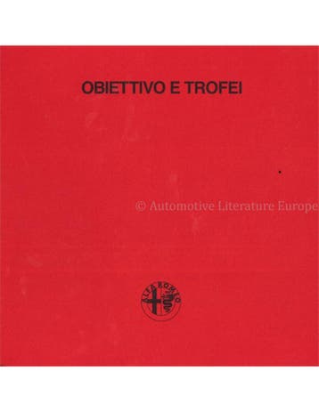 ALFA ROMEO OBIETTIVO E TROFEI, 20 SCULPTURE PER 10.000 VIT.., Ophalen of Verzenden, Nieuw