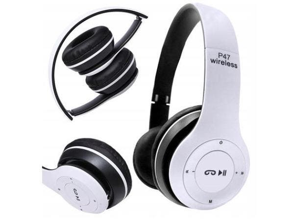 Veiling - Draadloze hoofdtelefoon p47 bluetooth microfoon mp, TV, Hi-fi & Vidéo, Casques audio