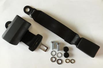 2-Point Lap Retractable Seat Belt  Black, Ophalen of Verzenden