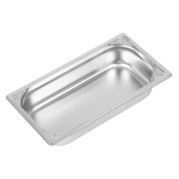 GN-Bak | RVS | 1/3 GN | Hoogte 65mm | 325x176x65(h)mm Vogue, Articles professionnels, Verzenden