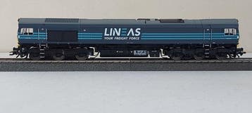 Trix H0 - 22693 - Diesellocomotief (1) - Class 66 van de, Hobby & Loisirs créatifs, Trains miniatures | HO