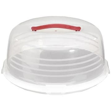 Taartplateau | Kunststof | Deksel | Ø350x150(h)mm Curver, Verzenden, Nieuw in verpakking