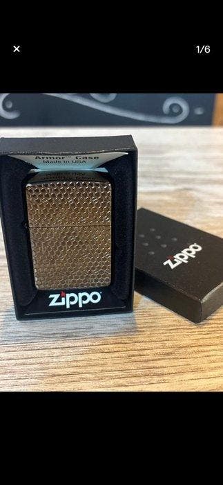 Zippo - Armor Zippo Lighter - Edição Limitad - Zonder, Verzamelen, Nieuw