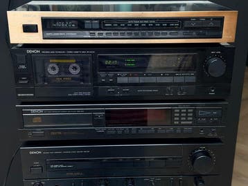 Denon - PMA-520 + TU-450 + DCD-800 + DR-M10HX Hifi-set -