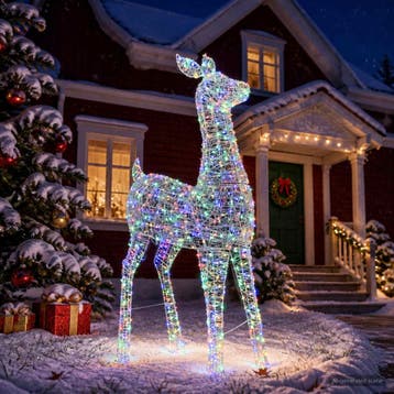 vidaXL Led-kerstverlichting in de vorm van een rendier, Diversen, Verzenden, Nieuw