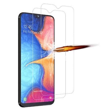 3-Pack Samsung Galaxy A20s Full Cover Screen Protector 9D, Verzenden
