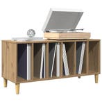 vidaXL Platenkast 100x38x48 cm bewerkt hout artisanaal, Verzenden