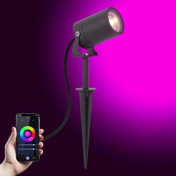 Tuinspots Stark Tuinspot Antraciet met Smart Color LED, Verzenden