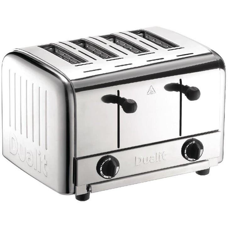 Broodrooster RVS | Cap.4st. | 230V | 350x360x230(h)mm, Zakelijke goederen, Horeca | Keukenapparatuur, Nieuw in verpakking, Verzenden