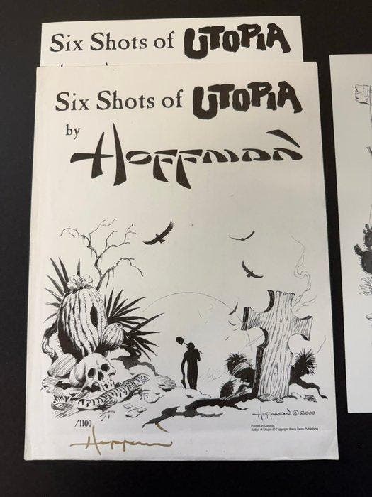 Famous Fantasy Artists - Portfolio signed by Mike Hoffmann -, Boeken, Strips | Comics