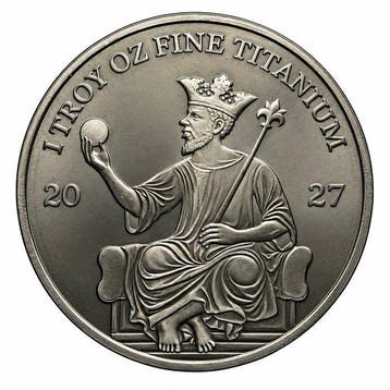 Verenigde Staten. 10 x 2027 1 oz Titanium Mansa Musa Round