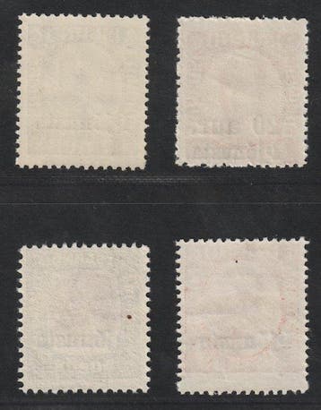 IJsland 1923 - ISLAND Dienstmerken 43+63-65 ** Overdrukken