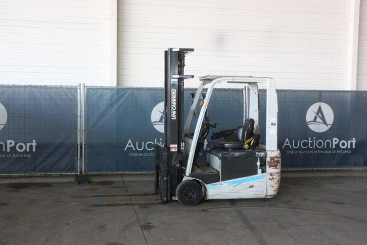 Veiling: Heftruck Unicarriers AG1N1L16Q Elektrisch 1150kg 6m, Articles professionnels, Machines & Construction | Chariots élévateurs & Transport interne