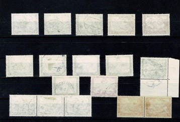 Empire allemand - Timbres de Wagnersatz oblitérés - MiNr.