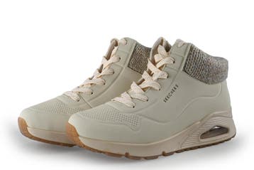 Skechers Veterboots in maat 38 Wit, Skechers, Verzenden, Wit, Overige typen
