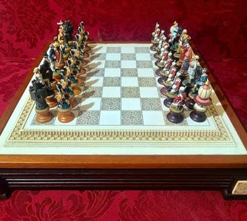 Franklin Mint - No Reserve - Schaakspel - La ribellione di