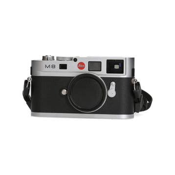 Leica M8 Silver Chrome (10702) - <35.000 kliks, Ophalen of Verzenden, Comme neuf
