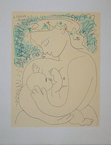 Pablo Picasso (1881-1973) - Maternité