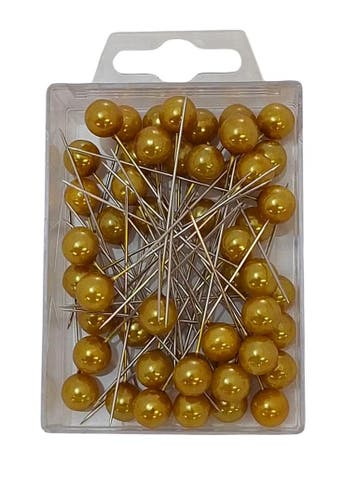 Parelspelden WM 09 Goud 10 mm doosje 50 stuks, Nieuw