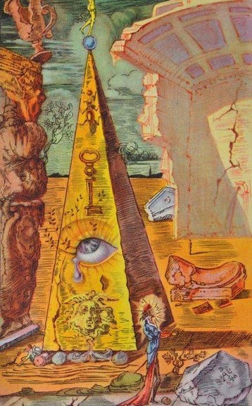 Salvador Dali (1904-1989) - Loeil divin
