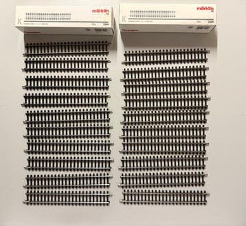 Märklin H0 - K rails 2200 en 2290 - Modeltreinsporen (31) -