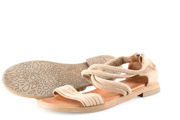 Omoda Sandalen in maat 40 Beige, Verzenden, Beige, Omoda, Sandalen of Muiltjes