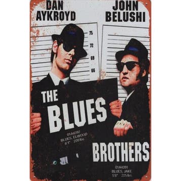 Wandbord -  The Blues Brothers