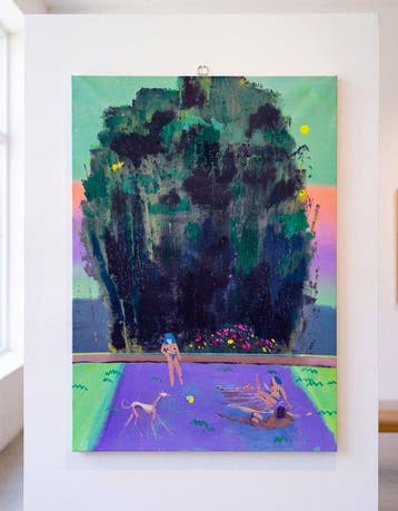 A. Asencio - Solsticio de Verano - XL, Antiek en Kunst, Kunst | Schilderijen | Modern