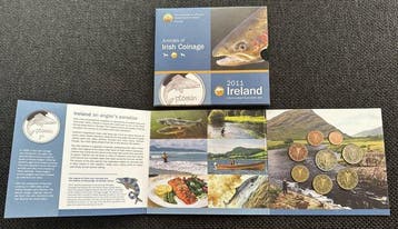Ierland. Year Set (BU) 2011 Animals of Irish Coinage (4, Postzegels en Munten