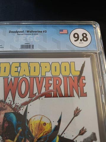 Deadpool / Wolverine #3 - EGC 9.8 - 1 Graded comic - Eerste, Nieuw