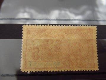 Mauritanië 1906 - 5f rood op stro - Yvert n°16