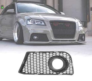CALANDRE INFÉRIEUR AUDI A3 8P 08-12 ANTIBROUILLARD GAUCHE, Verzenden