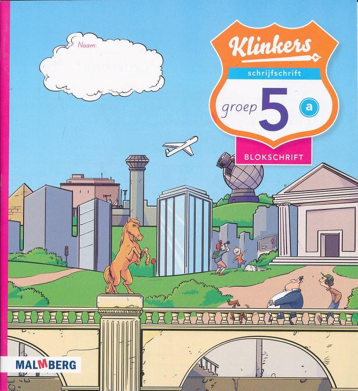 Klinkers schrijfschrift Blokschrift 5A, Livres, Livres scolaires, Envoi