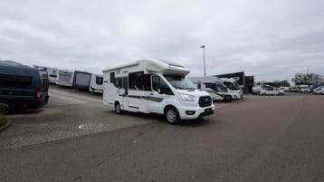 Benimar Cocoon 488 zo goed als nieuw, daginschrijving 01659, Ford, Vloeistofverwarming, 6 tot 7 meter, L-zit