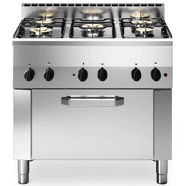 Fornuis + Heteluchtoven | FUN 600 | Gas/Elektrisch | 5, Articles professionnels, Horeca | Équipement de cuisine, Envoi