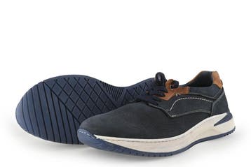 Hush Puppies Veterschoenen in maat 44 Blauw, Verzenden, Veterschoenen