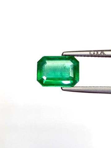 1 pcs Vert Émeraude - 2.96 ct - International Gemological, Nieuw