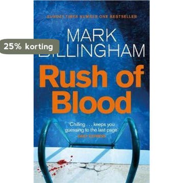 Rush Of Blood 9780751544039 Mark Billingham, Verzenden, Gelezen, Mark Billingham