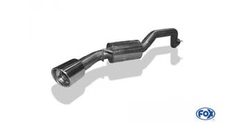 FOX Mazda 3 BL - Diesel einddemper - 1x 100 type 17, Verzenden, Nieuw