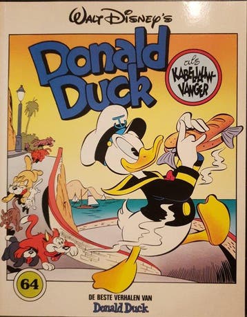 Donald Duck 64 als kabeljouwvanger - Barks, Boeken, Verzenden, Nieuw