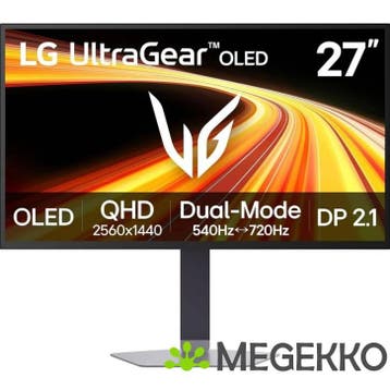 LG Ultragear OLED 27GX790B-B 27  500Hz Quad HD OLED Gaming, Computers en Software, Verzenden, Nieuw
