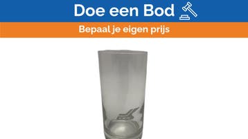 Bieden: Original CRN Drinking Glass White -, Ophalen of Verzenden