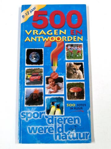 500 Vragen en antwoorden 9789058285164 Uitgeverij: Caramel, Livres, Verzenden, Uitgeverij: Caramel